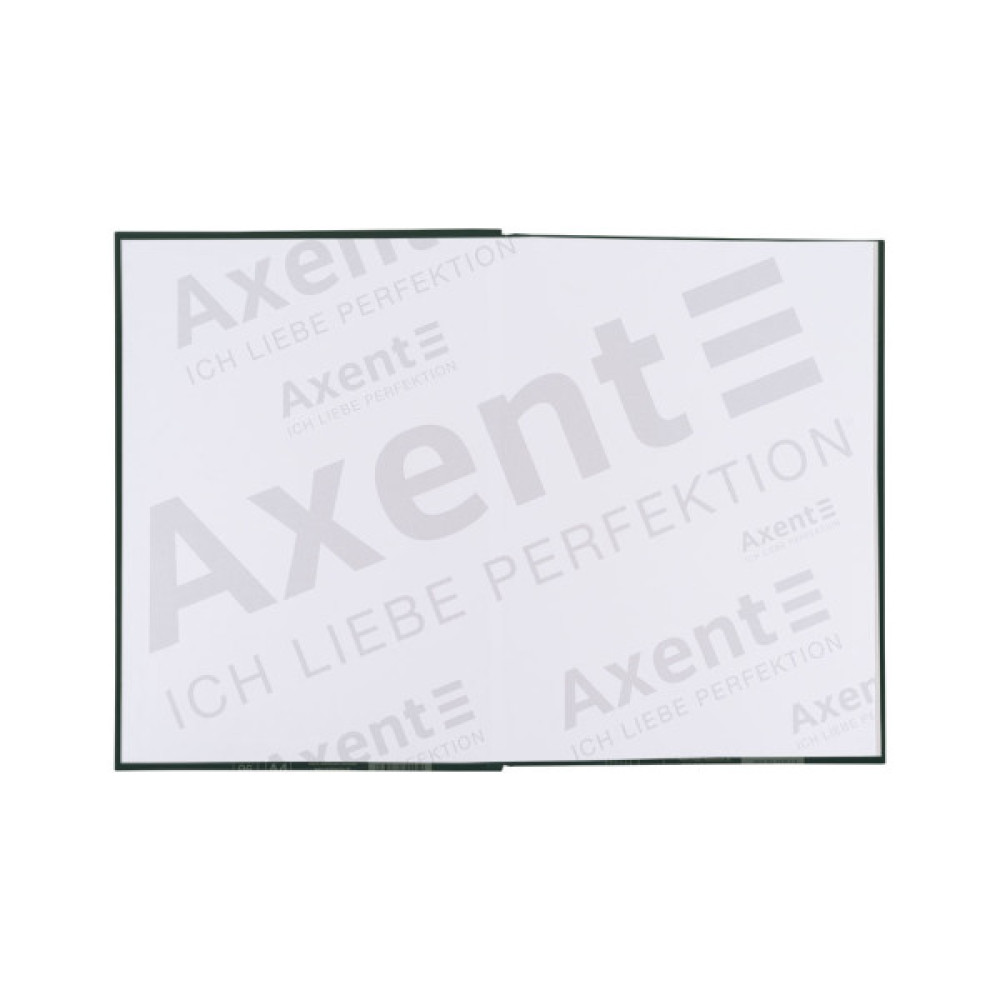Книга записна Axent A4 One color, 96 аркушів клітинка, зелений (8426-1-A)