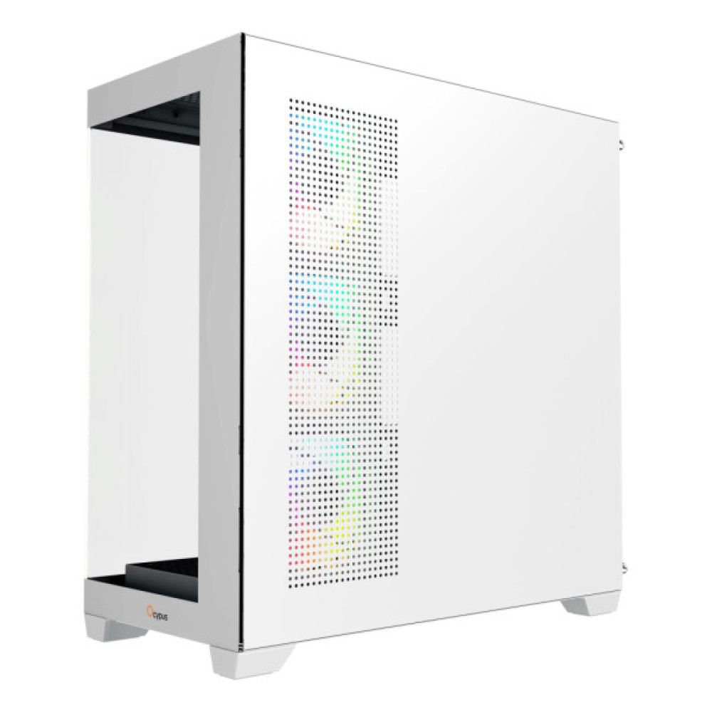 Корпус для ПК OCYPUS GAMMA C72 WH ARGB (GAMMA-C72-WHD400XX-GL)