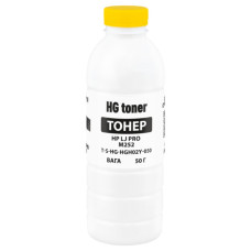 Тонер HP CLJ Pro M252 50г, yellow HG (TSM-HGH02Y-050)