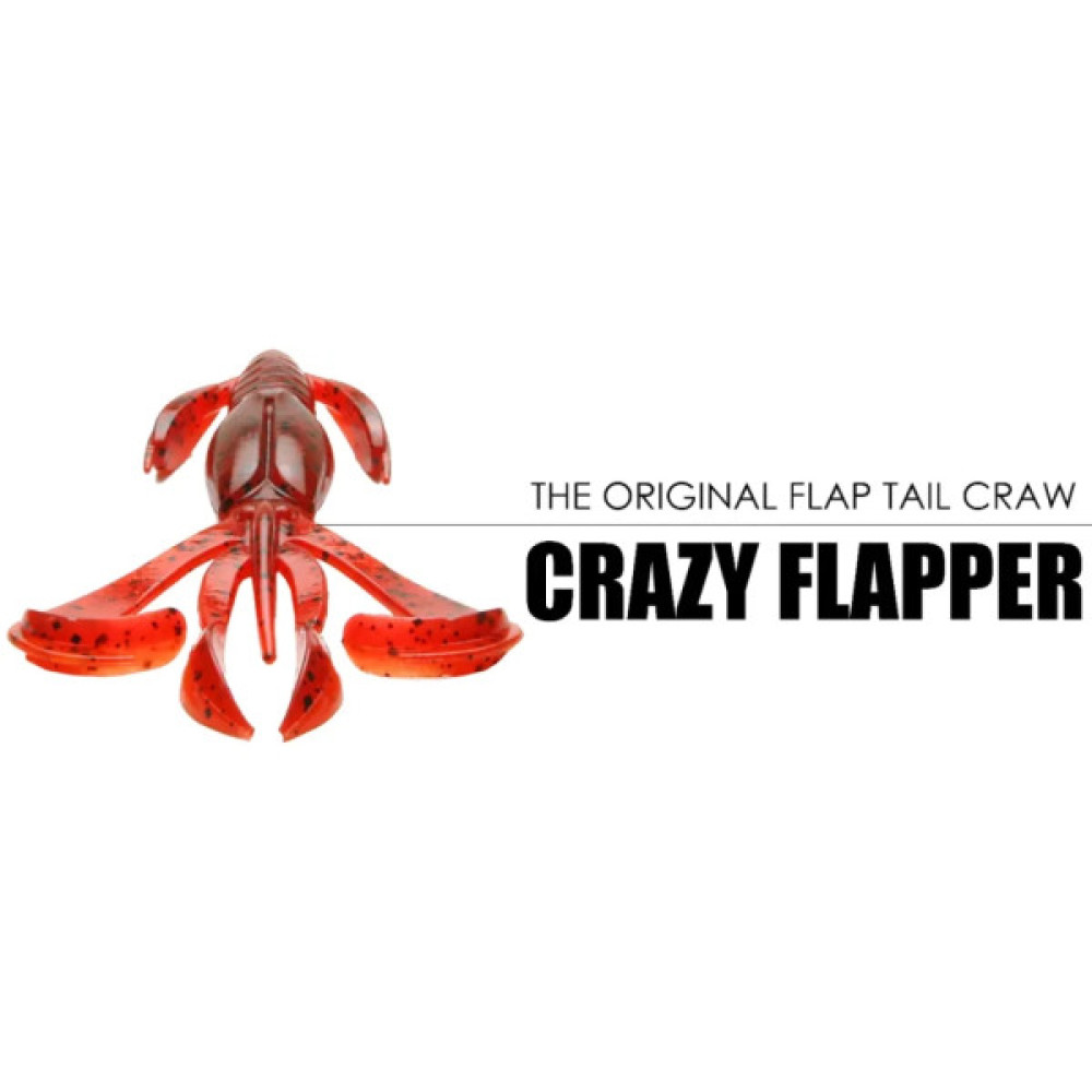 Силікон рибальський Keitech Crazy Flapper 2.8" (8 шт/уп) EA03 Grape (1551.10.45)