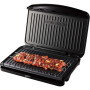 Гриль George Foreman прижимний Fit Grill Large 2400Вт, темп. режимів-1, пластик, чорний