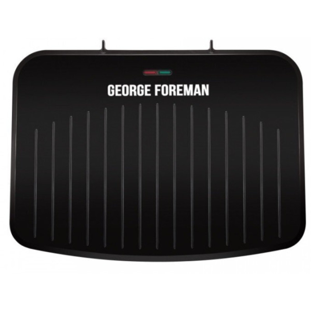 Гриль George Foreman прижимний Fit Grill Large 2400Вт, темп. режимів-1, пластик, чорний