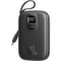 Батарея універсальна JOYROOM 10000mAh, 22.5W, PD, QC, built-in USB-C cable, Black (JR-PBF17)