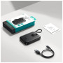 Батарея універсальна JOYROOM 10000mAh, 22.5W, PD, QC, built-in USB-C cable, Black (JR-PBF17)
