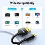 Кабель мультимедійний HDMI M to HDMI micro M 1.0m 4K HD127 black Ugreen (30148)