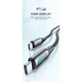 Дата кабель USB-C to USB-C 2.0m 100W Digital Display blue Essager (ES-XCTT1-YDA03)