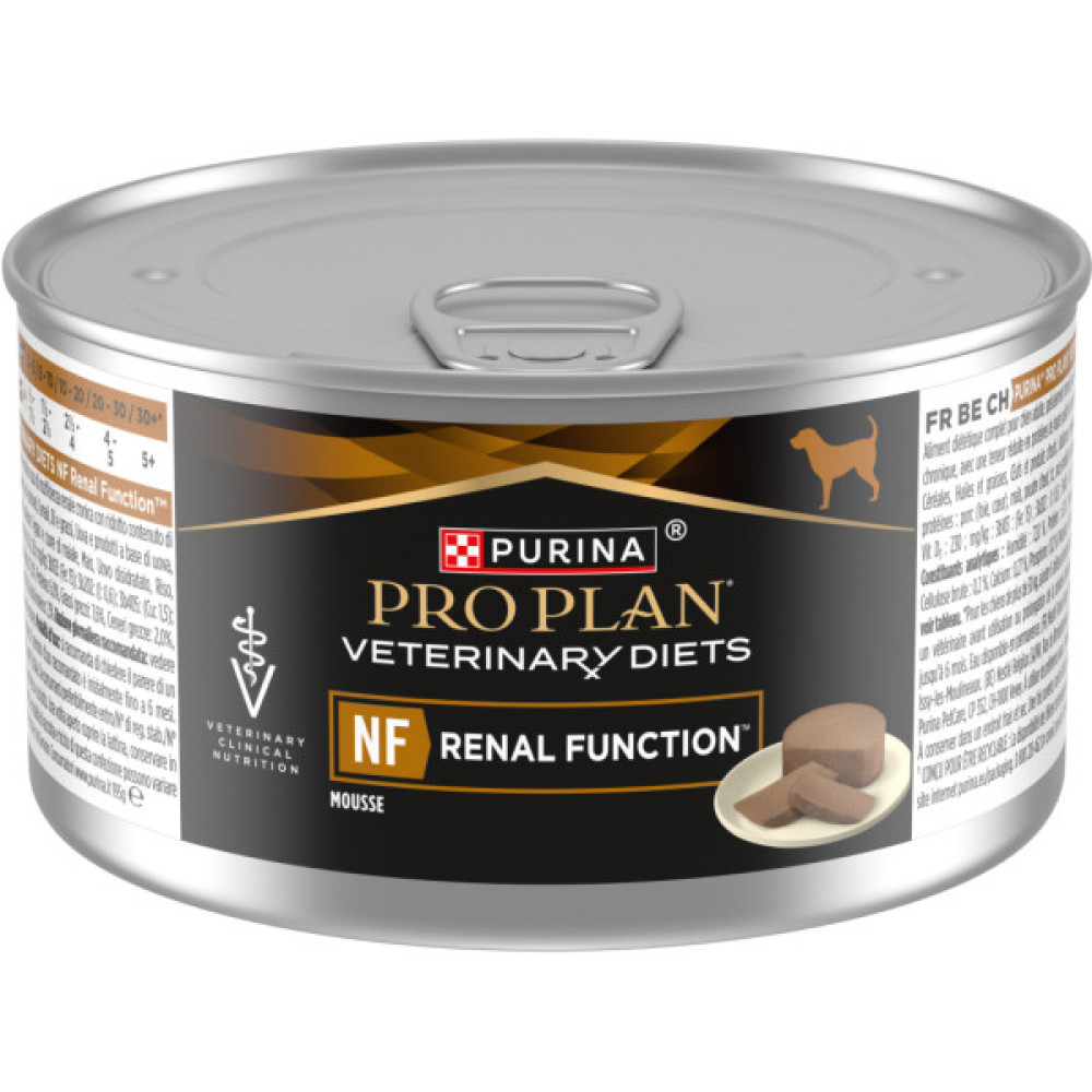 Вологий корм для собак Purina Pro Plan Veterinary Diets NF Renal Function Мус при хронічній хворобі нирок 195 г (7613287862365)