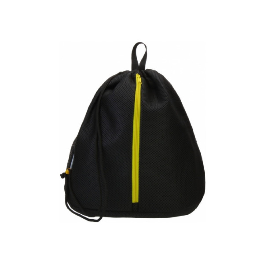 Сумка для взуття Cool For School з кишенею на блискавці, чорна (CF86407)