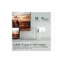 Кабель мультимедійний USB-C to HDMI M 1.8m + USB-CF grey Promate (hdmi-pd100.grey) Кабель мультимедійний USB-C to HDMI M 1.8m + USB-CF grey Promate (hdmi-pd100.grey)