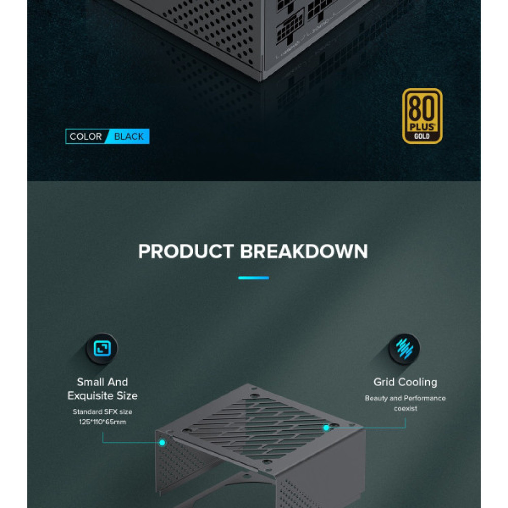 GAMEMAX GS-650G Black