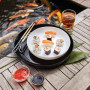 Блюдо Luminarc Friends Time Black 29 см (P6363)