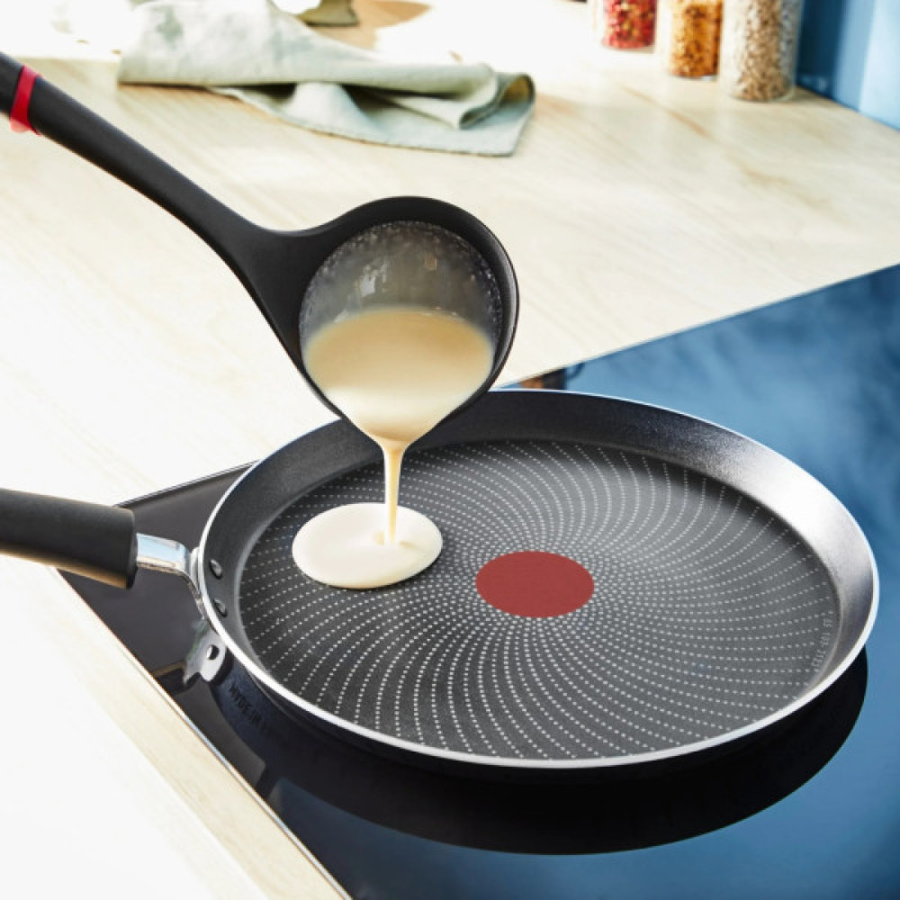 Сковорода Tefal So'' Light для млинців 25 см, алюміній, бакеліт, чорний (H0563842)