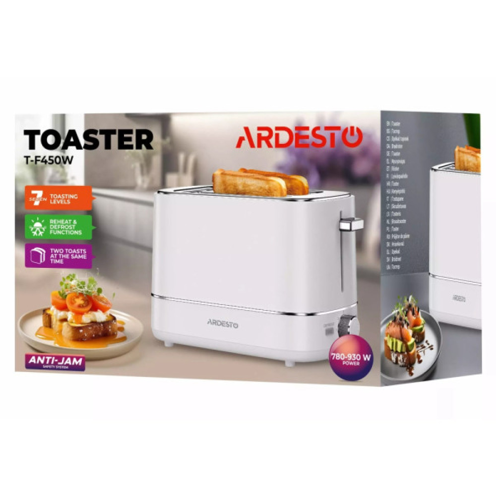 Тостер ARDESTO T-F450W