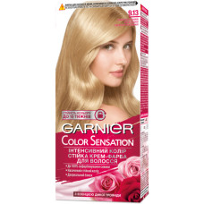 Фарба для волосся Garnier Color Sensation 9.13 Кристалічний бежевий світло-русявий 110 (3600541135918) Фарба для волосся Garnier Color Sensation 9.13 Кристалічний бежевий світло-русявий 110 (3600541135918)