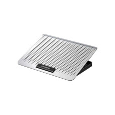 Підставка до ноутбука IceCoorel 10-15.6", 6*60mm 580 RPM, 2*USB, 350x225x26mm, Silver (A19)