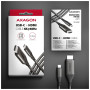 Кабель мультимедійний USB-C to HDMI M 1.8m black AXAGON (RVC-HI2MC)