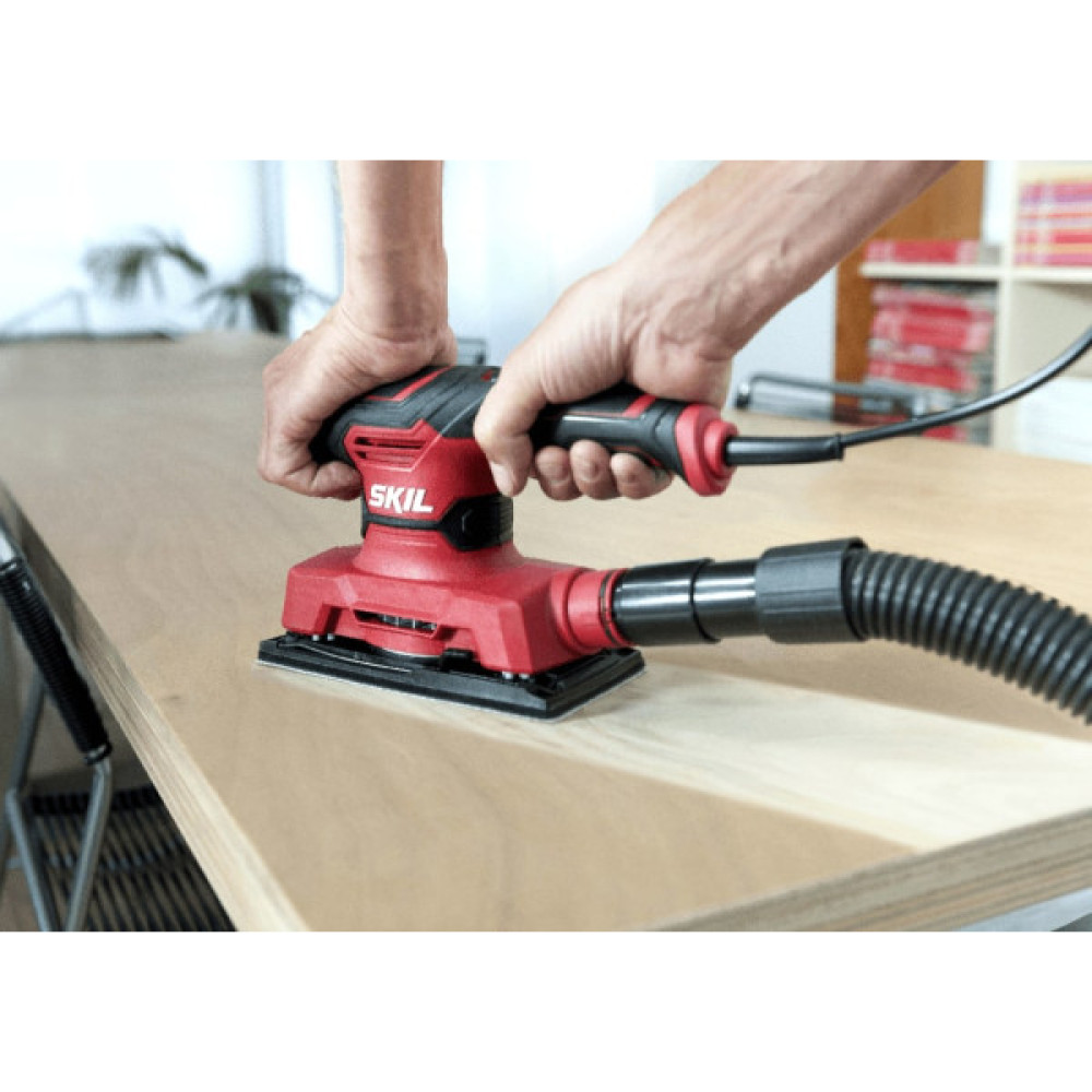 Шліфмашина вібраційна мережева SKIL 7362 AA 280Вт платформа 92х185 14000-26000кол·хв 1.6кг