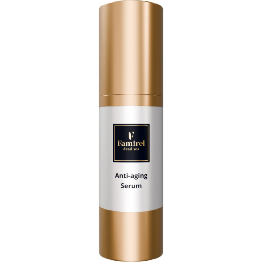 Сироватка для обличчя Famirel Anti-Aging Serum Живильна антивікова з гіалуроновою кислотою та колагеном 30 мл (7290114085281)