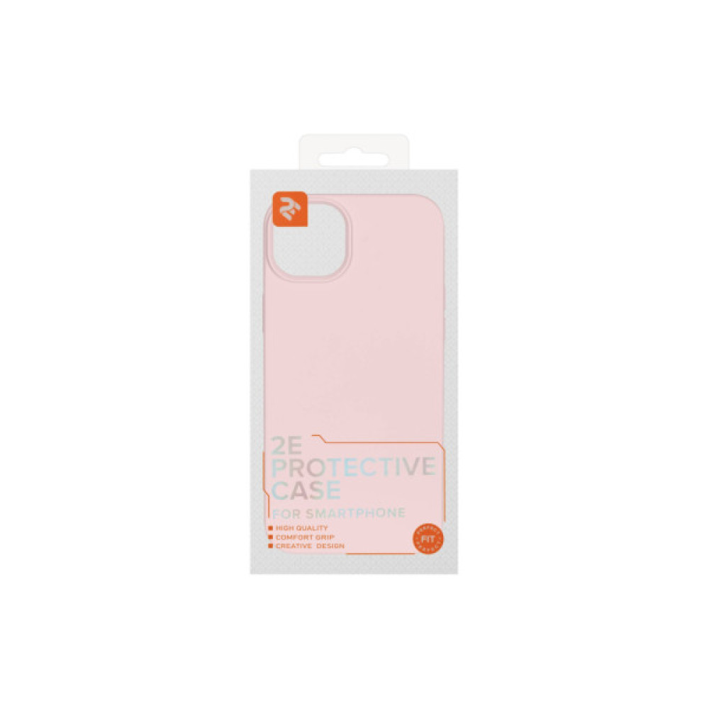 Чохол до мобільного телефона 2E Apple iPhone 14 Pro Max, Liquid Silicone, Rose Pink (2E-IPH-14PRM-OCLS-RP)