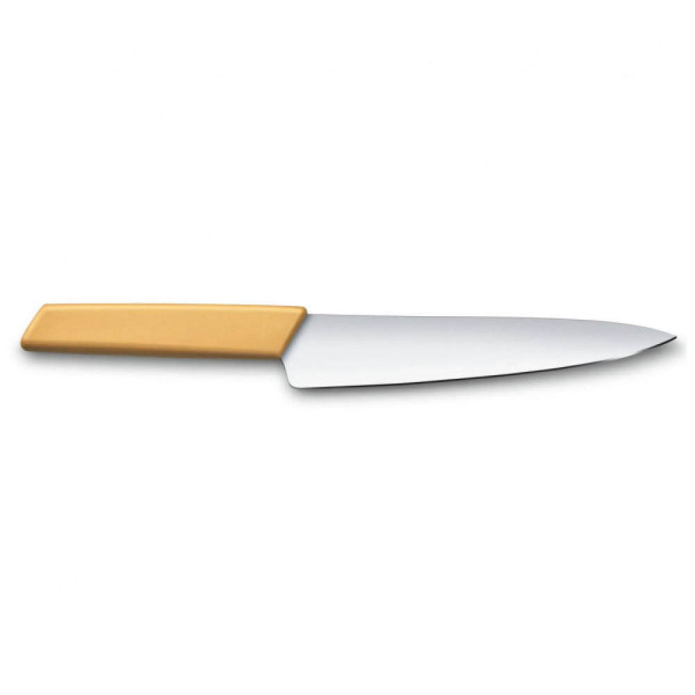 Кухонний ніж Victorinox Swiss Modern Carving 19см Yellow (6.9016.198B) Кухонний ніж Victorinox Swiss Modern Carving 19см Yellow (6.9016.198B)
