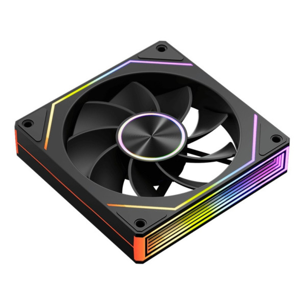 Кулер до корпусу PcCooler Вентилятор реверсний PCCOOLER FG120R ARGB BK чорний для корпусу 1 (FG120R ARGB BK)
