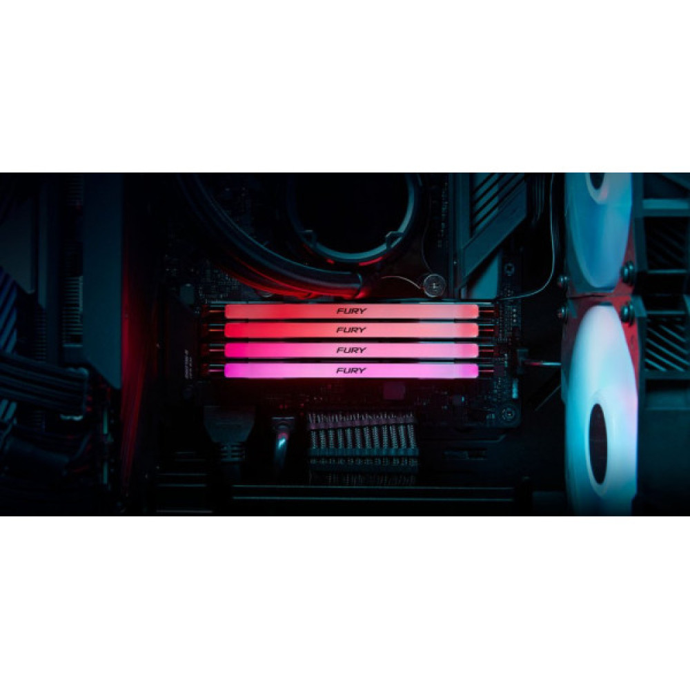 Пам'ять ПК Kingston DDR5 32GB KIT (16GBx2) 6400 FURY Renegade RGB XMP