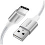 Дата кабель USB 2.0 AM to USB-C 1.5m 3.0A 18W US288 White Ugreen (60132)