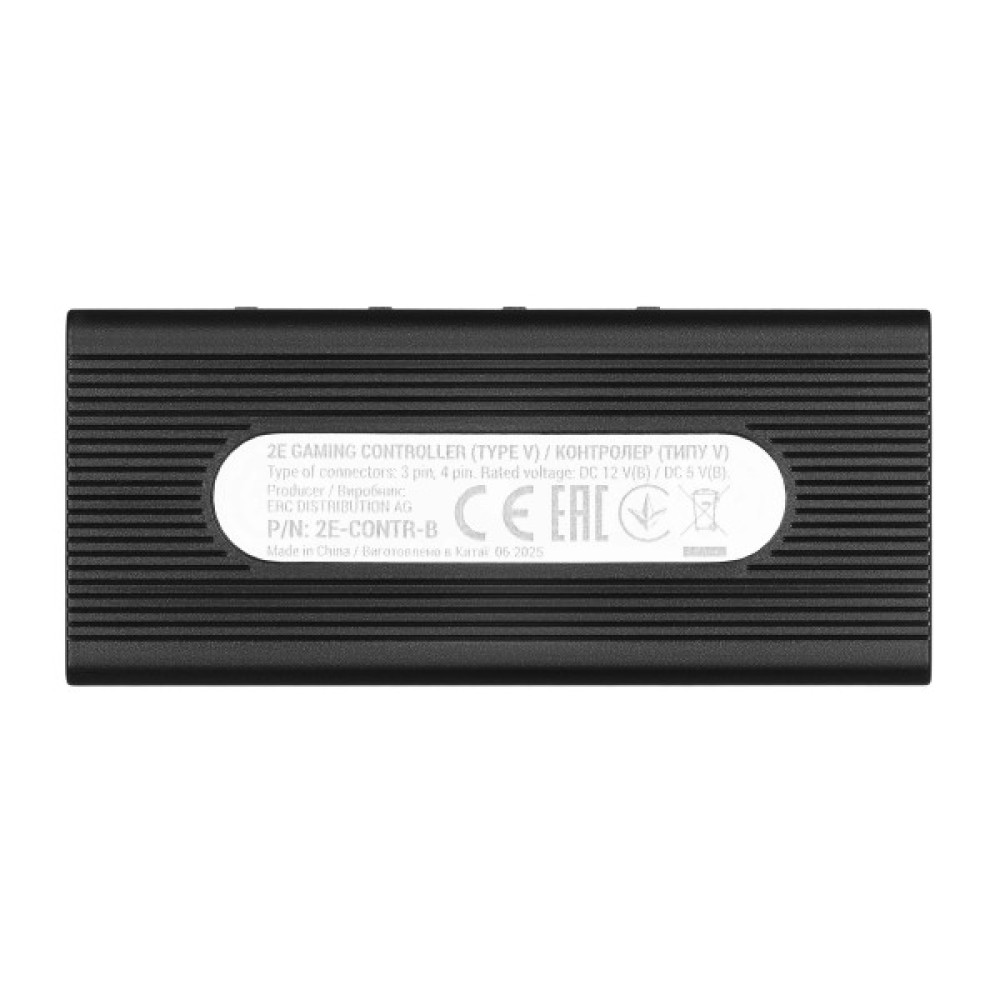 Контролер 2E GAMING CONTR-V ARGB 10 fans 4pin, SATA +5V 3pin, пульт
