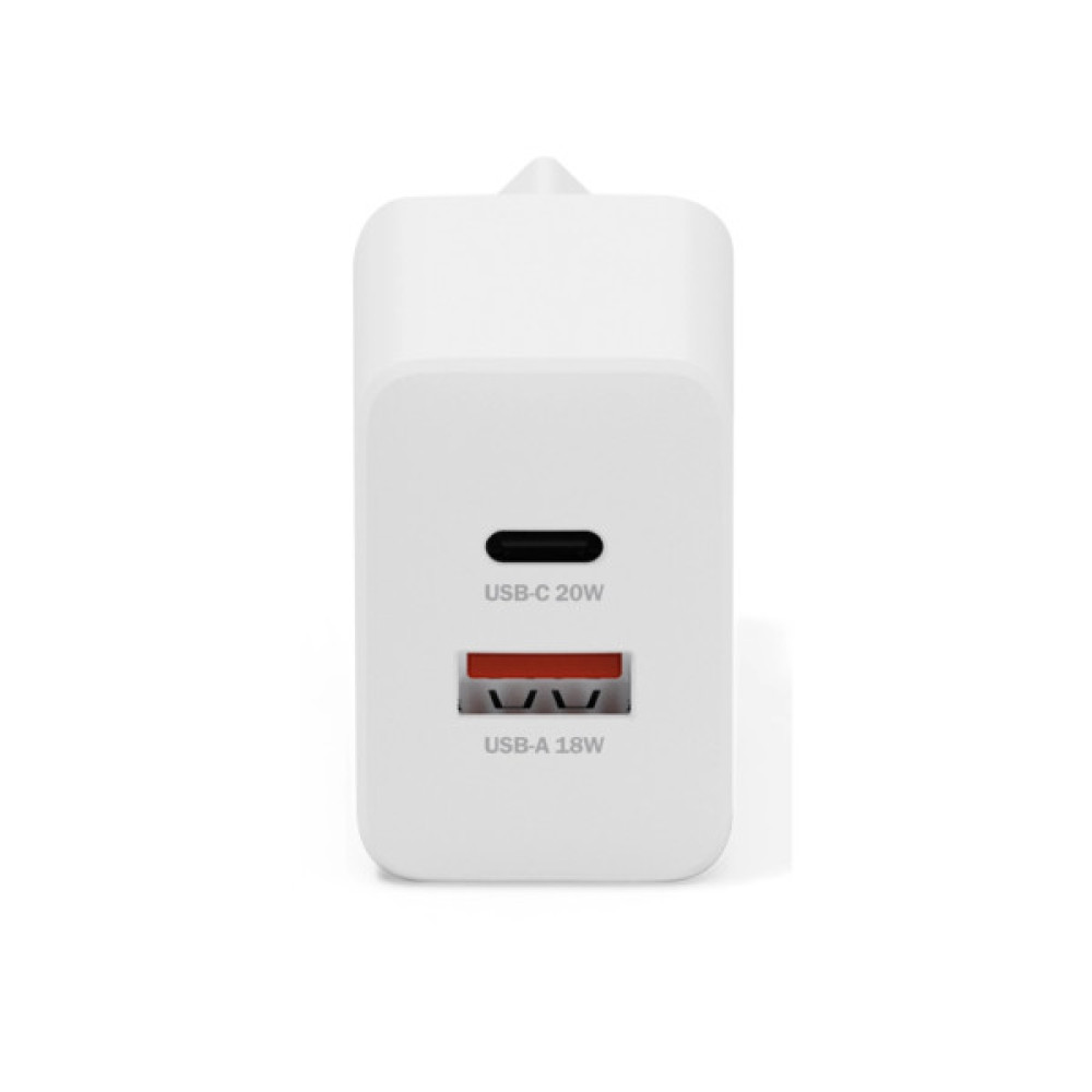 Зарядний пристрій Digitus 1xUSB-C + 1xUSB 20W (DA-10300)