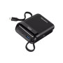 Батарея універсальна Canyon 20000mAh OnPower 204 PD/20W Built-in Lightning Cable (CNS-CPB204B)