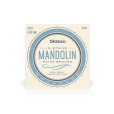 Струни для гітари D'Addario Mandolin 80/20 Bronze Light (10-34) (EJ62)