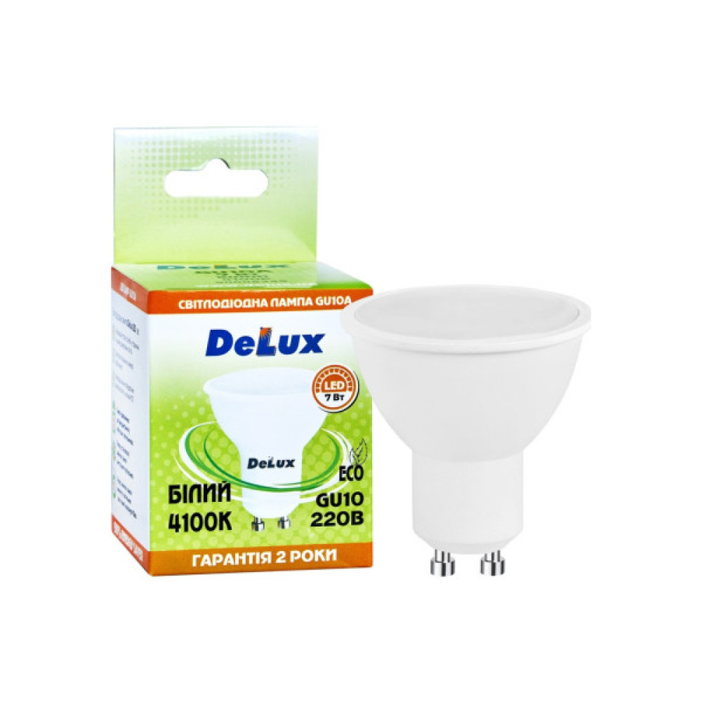 Лампочка Delux GU10A 7Вт 4100K 220В GU10 (90008349)