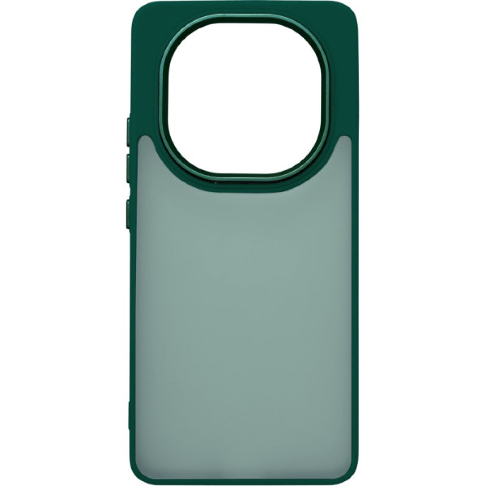 Чохол до мобільного телефона Armorstandart Frame Xiaomi Redmi Note 14 Pro 5G / Poco X7 Dark Green (ARM82403) Чохол до мобільного телефона Armorstandart Frame Xiaomi Redmi Note 14 Pro 5G / Poco X7 Dark Green (ARM82403)