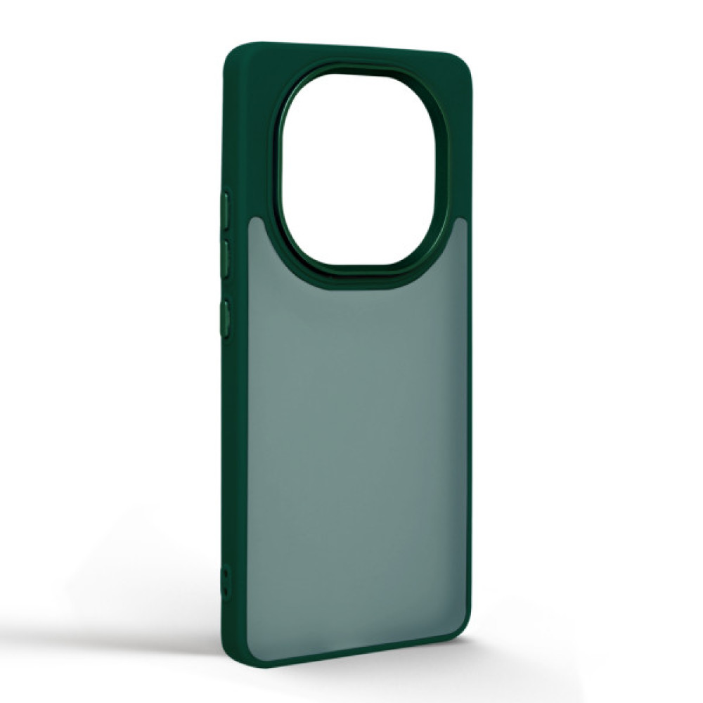 Чохол до мобільного телефона Armorstandart Frame Xiaomi Redmi Note 14 Pro 5G / Poco X7 Dark Green (ARM82403) Чохол до мобільного телефона Armorstandart Frame Xiaomi Redmi Note 14 Pro 5G / Poco X7 Dark Green (ARM82403)