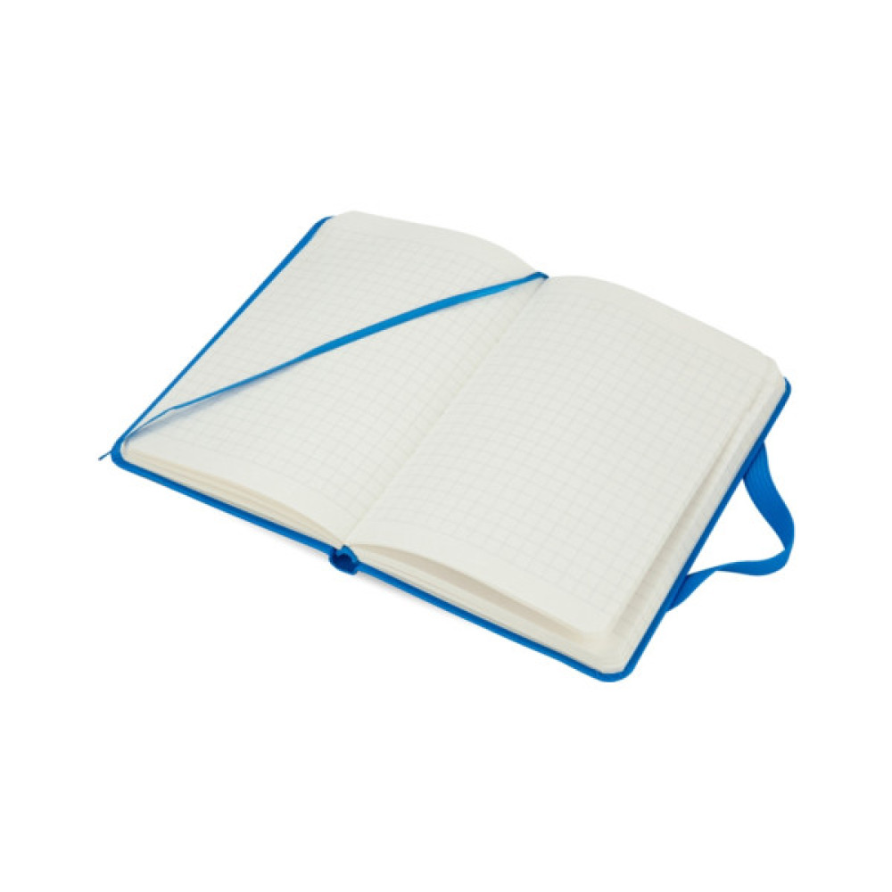 Книга записна Axent Partner, 95x140 мм, 96 аркушів, клітинка, блакитна (8301-07-A)