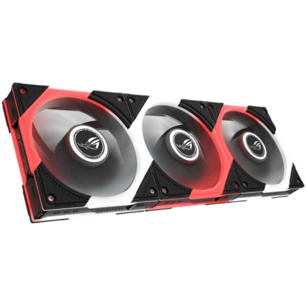 Кулер до корпусу ASUS ROG Eurux GR120 FAN ARGB Reverse Black 3in1 (90DA00K0-B09020)