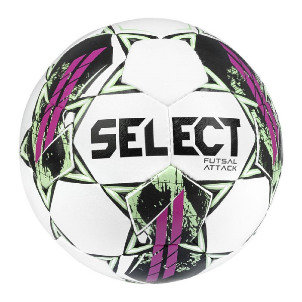 М'яч футзальний Select Attack v22 біло-рожевий Уні 4 (5703543298419)