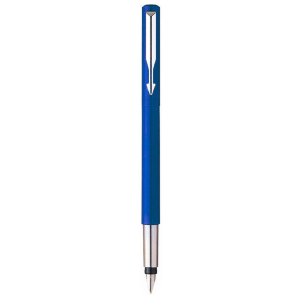 Ручка пір'яна Parker VECTOR 17  Blue  FP M блістер (05 716)