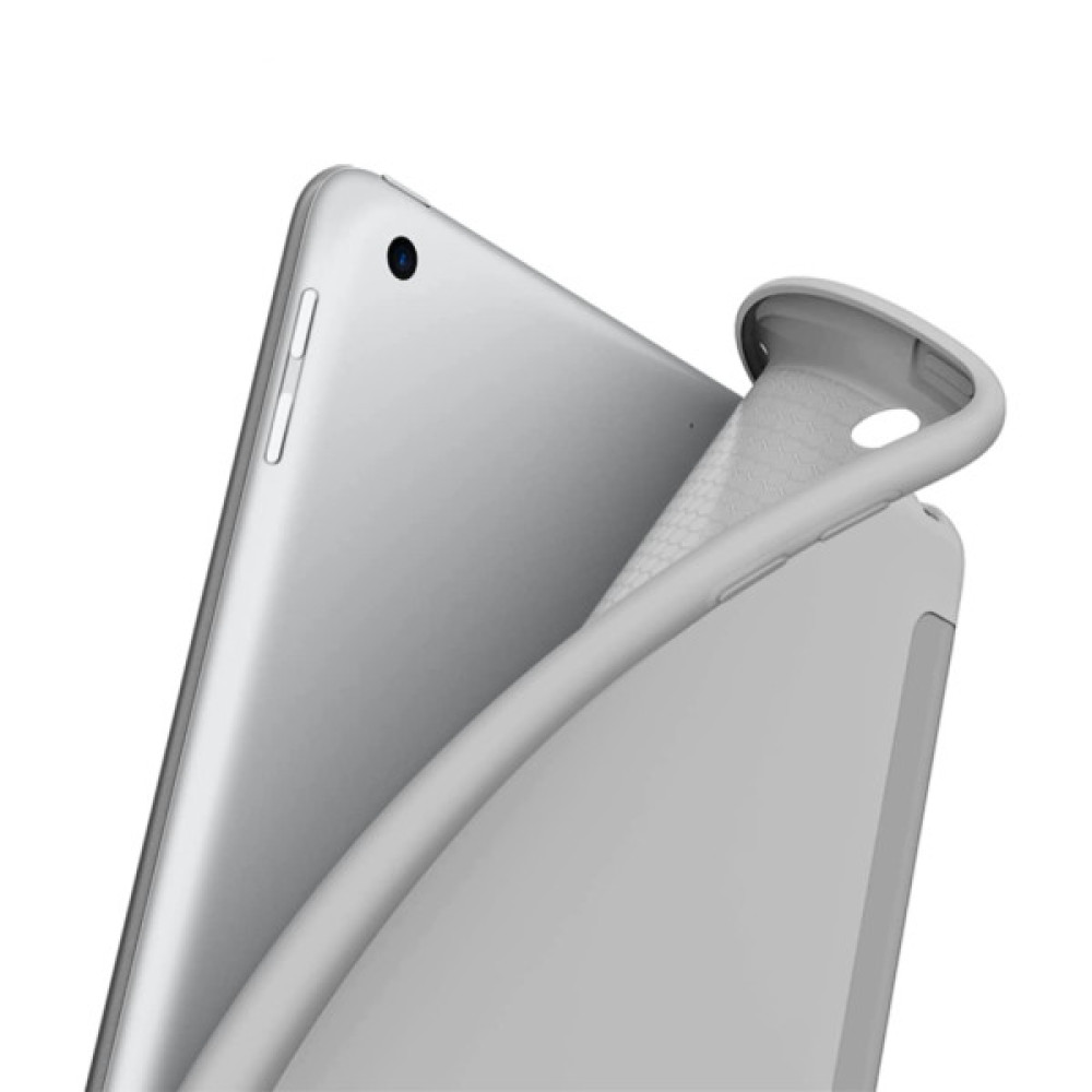Чохол до планшета BeCover Tri Fold Soft TPU Silicone Apple iPad 9.7 2017/2018 A1822/A1823/A1893/A1954 Gray (706879) Чохол до планшета BeCover Tri Fold Soft TPU Silicone Apple iPad 9.7 2017/2018 A1822/A1823/A1893/A1954 Gray (706879)