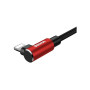 Дата кабель USB 2.0 AM to Lightning 2.0m 1.5A 90° corner red Baseus (CALMVP-A09) Дата кабель USB 2.0 AM to Lightning 2.0m 1.5A 90° corner red Baseus (CALMVP-A09)