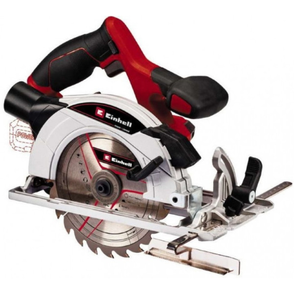 Пила дискова акумуляторна Einhell TE-CS 18/165-1LI - Solo PXC 18В 165х20мм 2.6кг без АКБ та ЗП