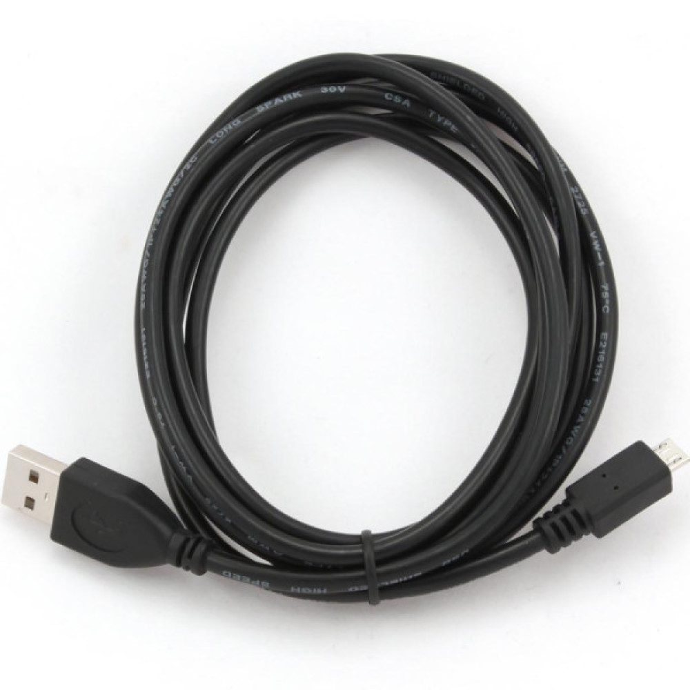 Дата кабель USB 2.0 AM to Micro 5P 0.5m Cablexpert (CCP-mUSB2-AMBM-0.5M)
