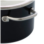 Каструля KitchenAid Steel Core 24 см 6 л матовий чорний (CC006001-001)