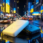Батарея універсальна HOCO 10000mAh Grace PD/20W Magnetic White (J141 / 714985)
