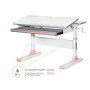 Парта Mealux Edmonton Multicolor Pink Lite (BD-610 W/MC + PN Lite) Парта Mealux Edmonton Multicolor Pink Lite (BD-610 W/MC + PN Lite)