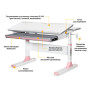 Парта Mealux Edmonton Multicolor Pink Lite (BD-610 W/MC + PN Lite) Парта Mealux Edmonton Multicolor Pink Lite (BD-610 W/MC + PN Lite)
