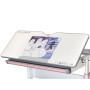 Парта Mealux Edmonton Multicolor Pink Lite (BD-610 W/MC + PN Lite) Парта Mealux Edmonton Multicolor Pink Lite (BD-610 W/MC + PN Lite)