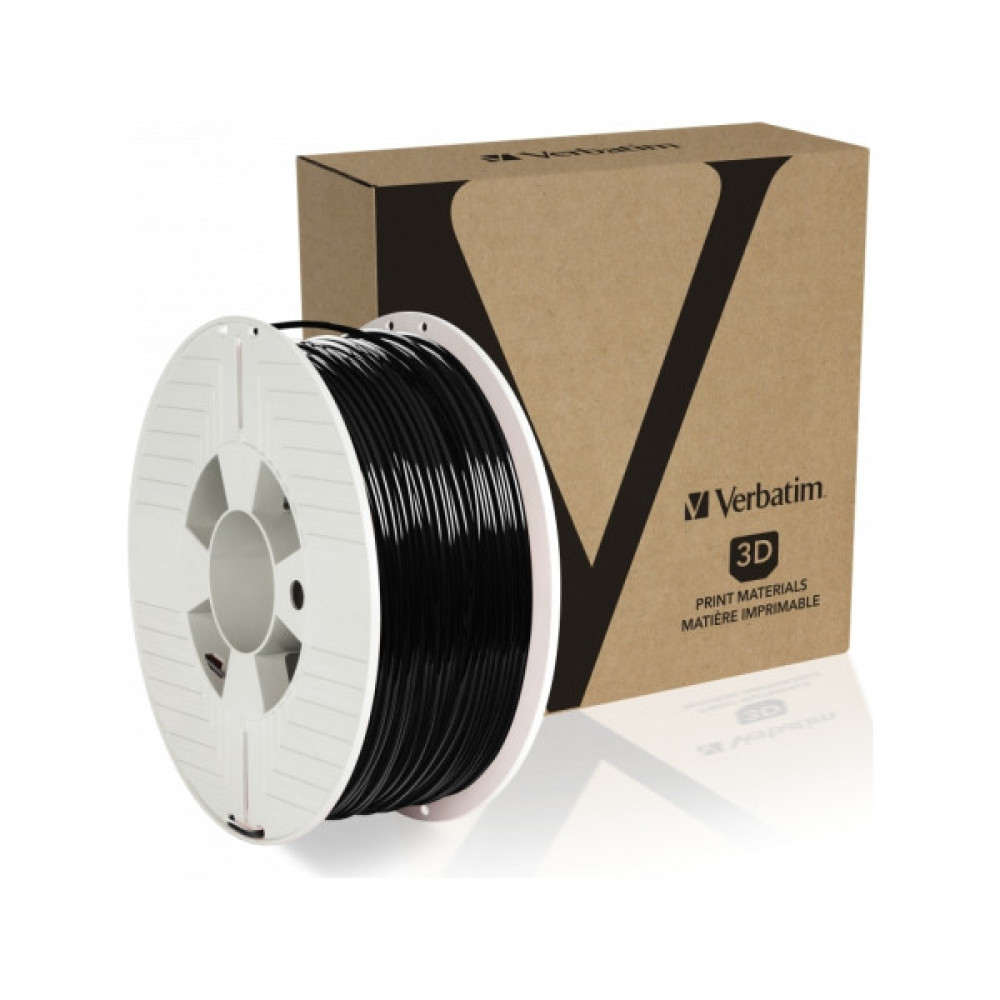 Пластик для 3D-принтера Verbatim PETG, 2,85 мм, 1 кг, Black (55060)