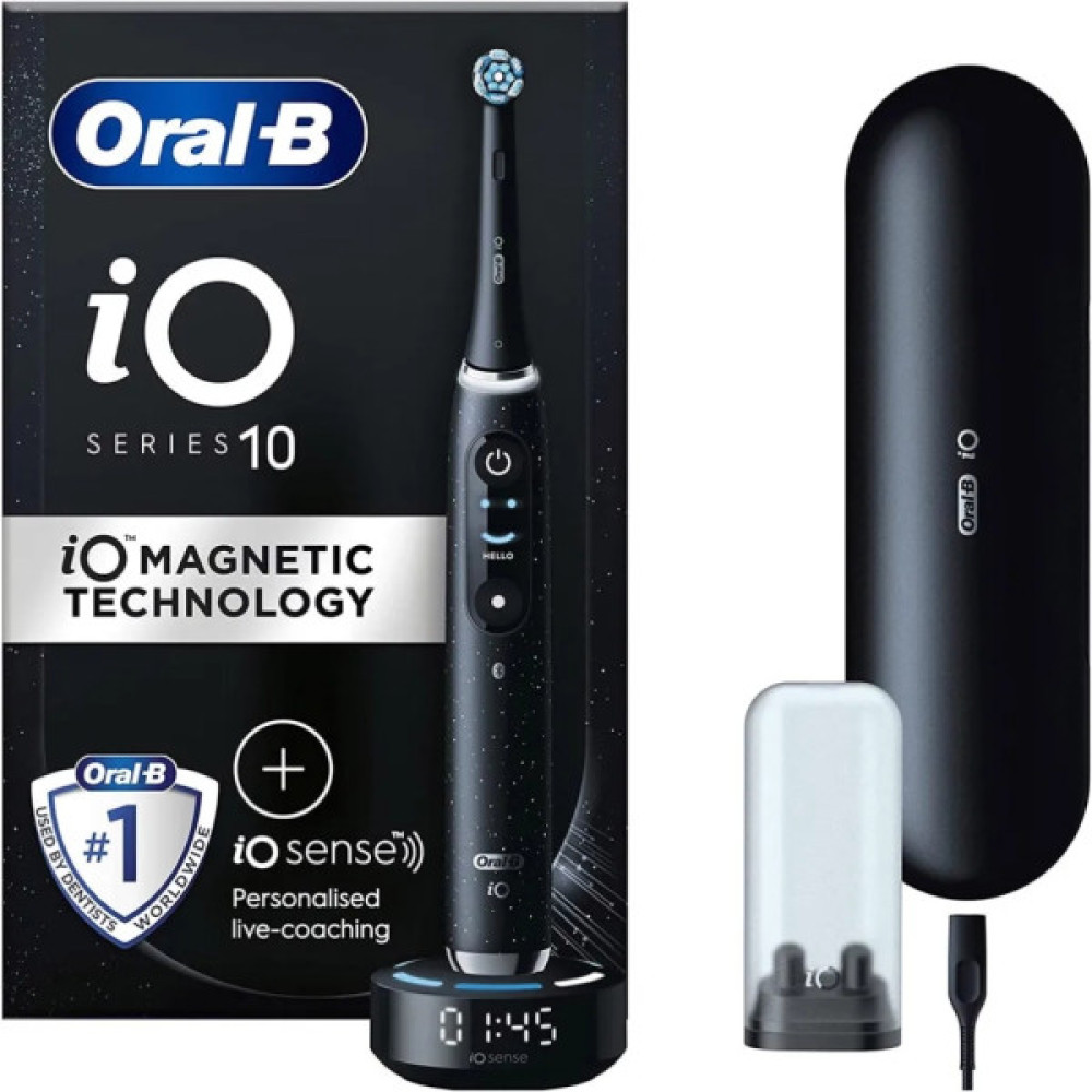 Електрична зубна щітка Braun Oral-B iO Series 10 iOM10.1B4.2AD Black