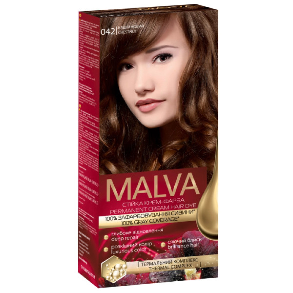 Фарба для волосся Acme Color Malva Color Revive Стійка 042 - Каштановий (4823115502797)